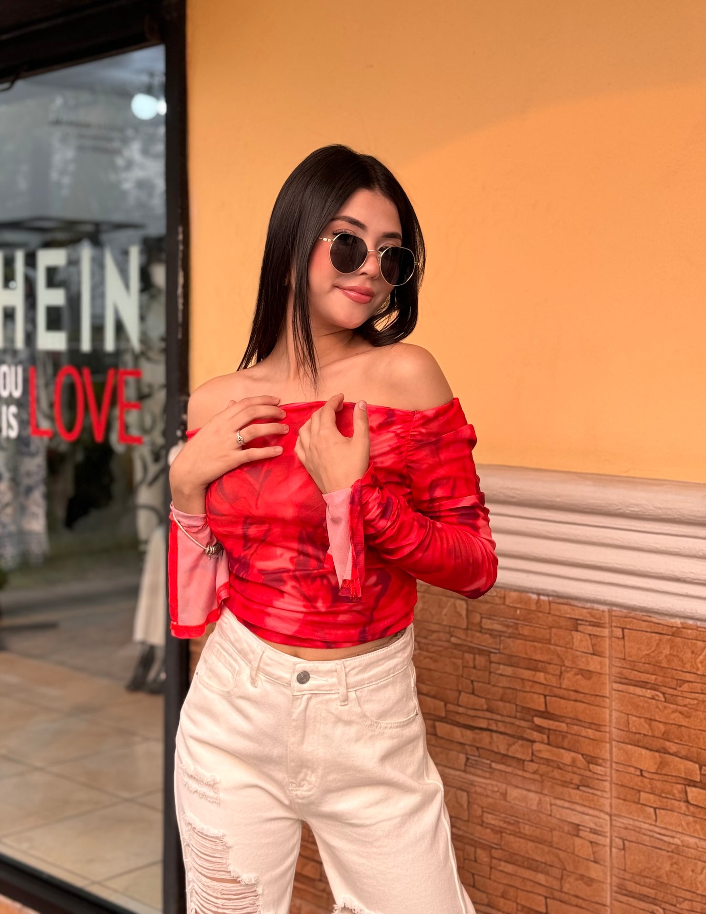 TOP MALLA TRANSPARENTE