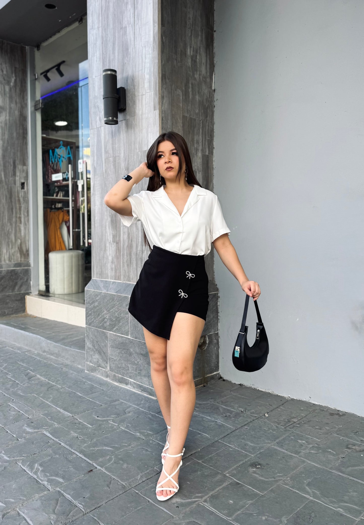 TOP BOTÓN CASUAL