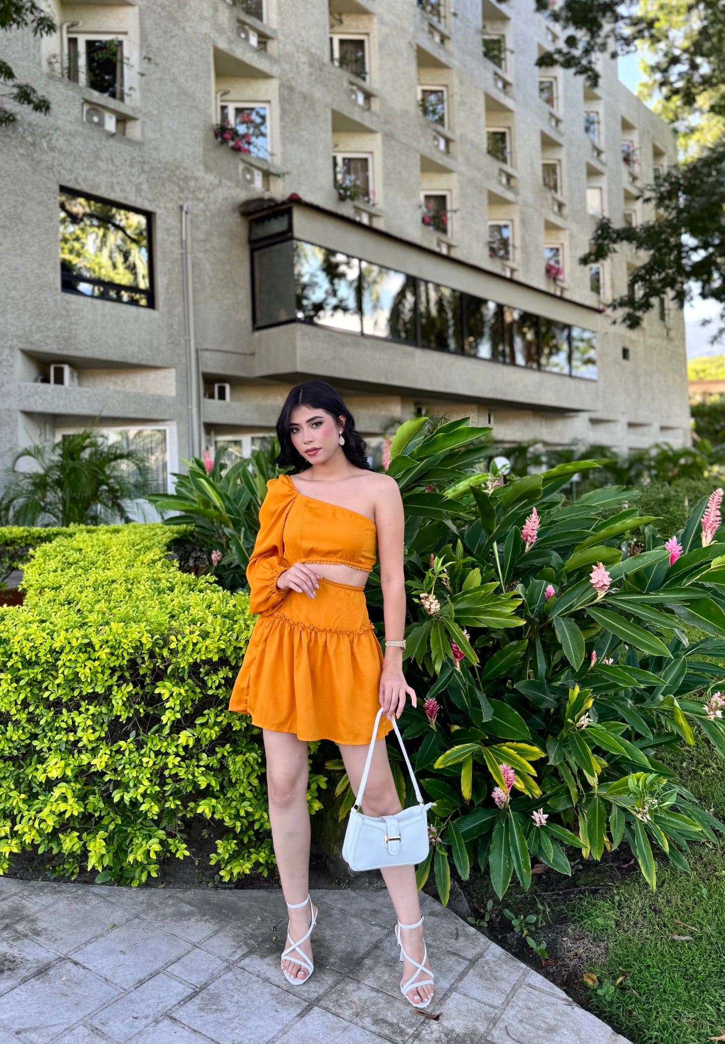 CASUAL DRESS NARANJA
