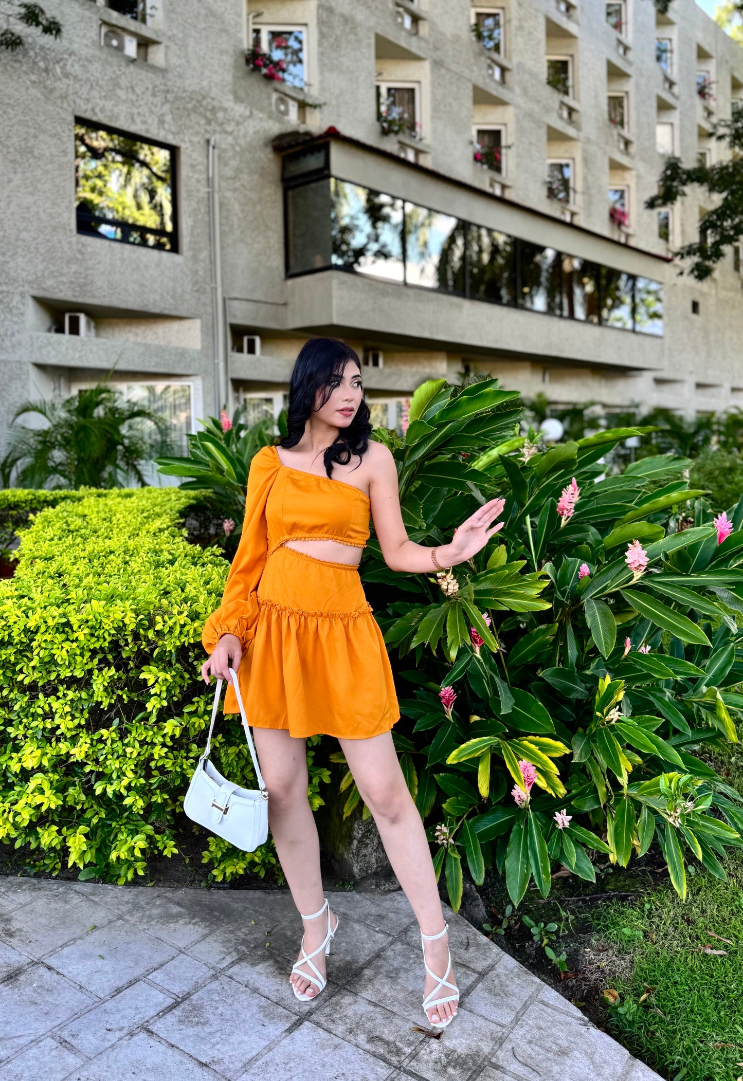 CASUAL DRESS NARANJA