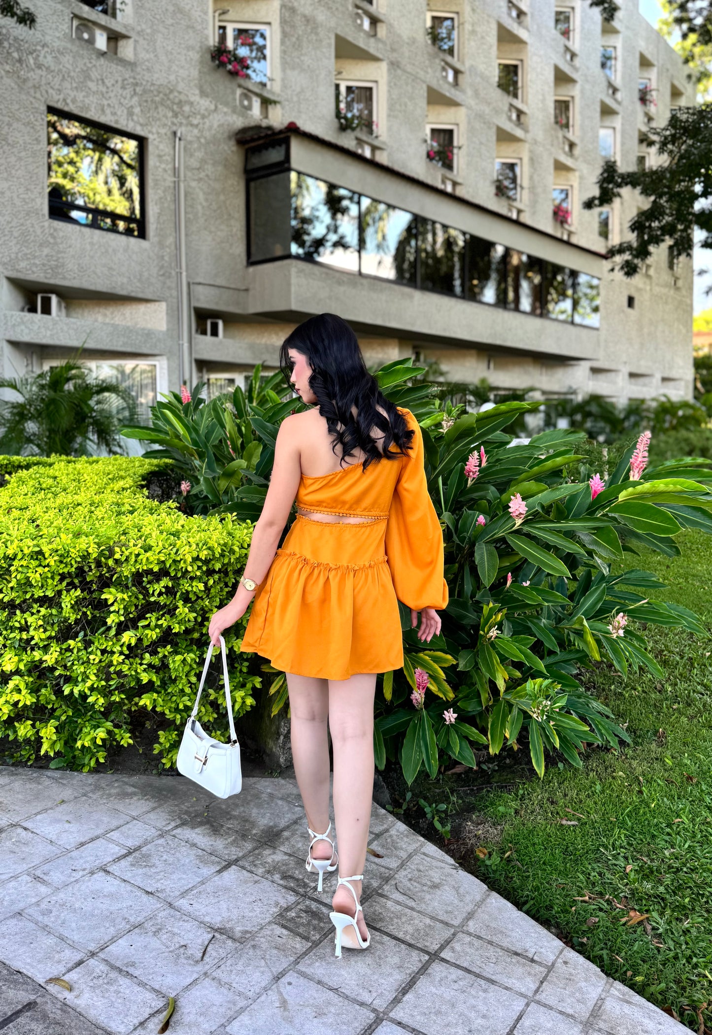 CASUAL DRESS NARANJA