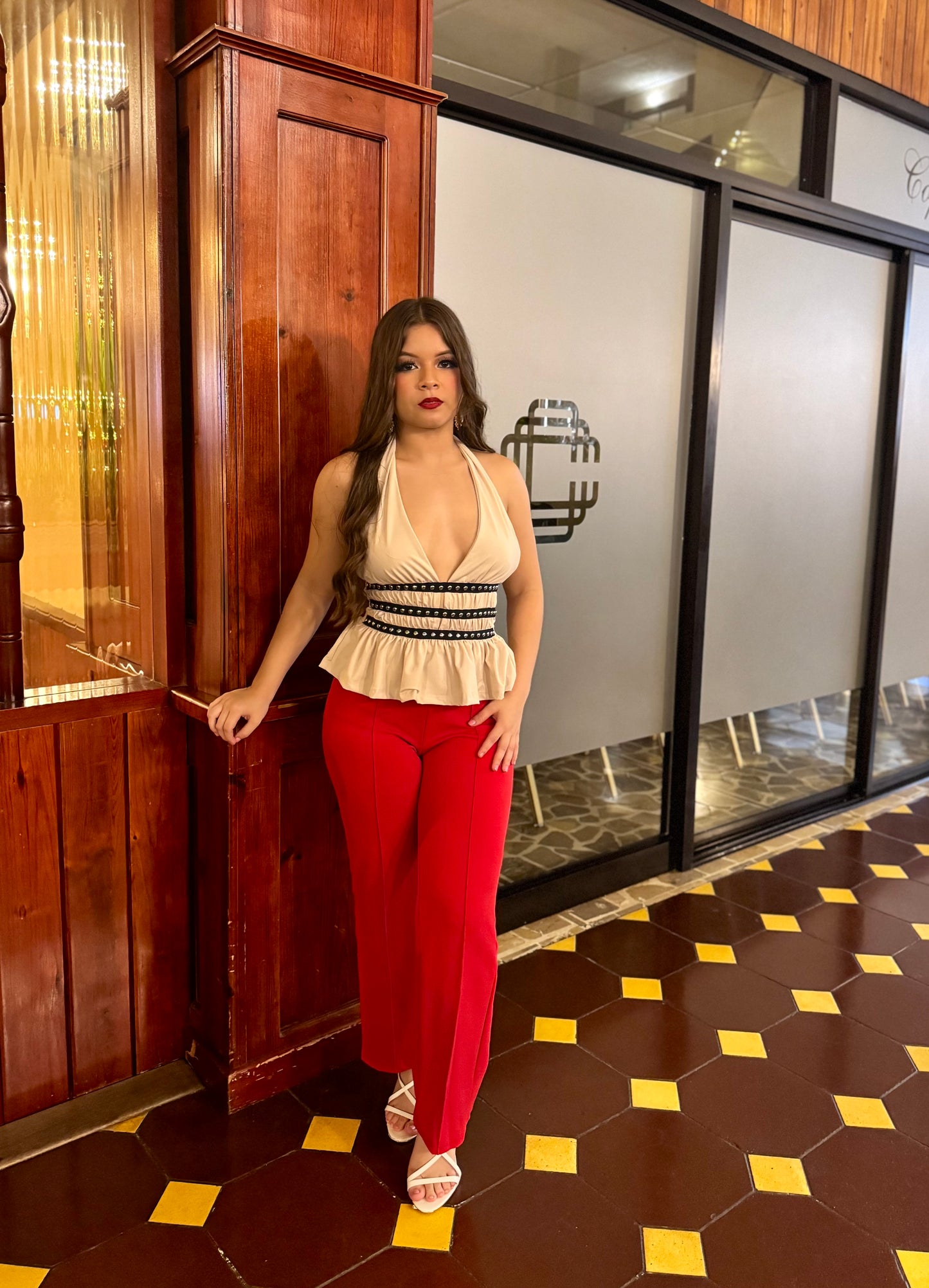 PANTALÓN TELA LINEA