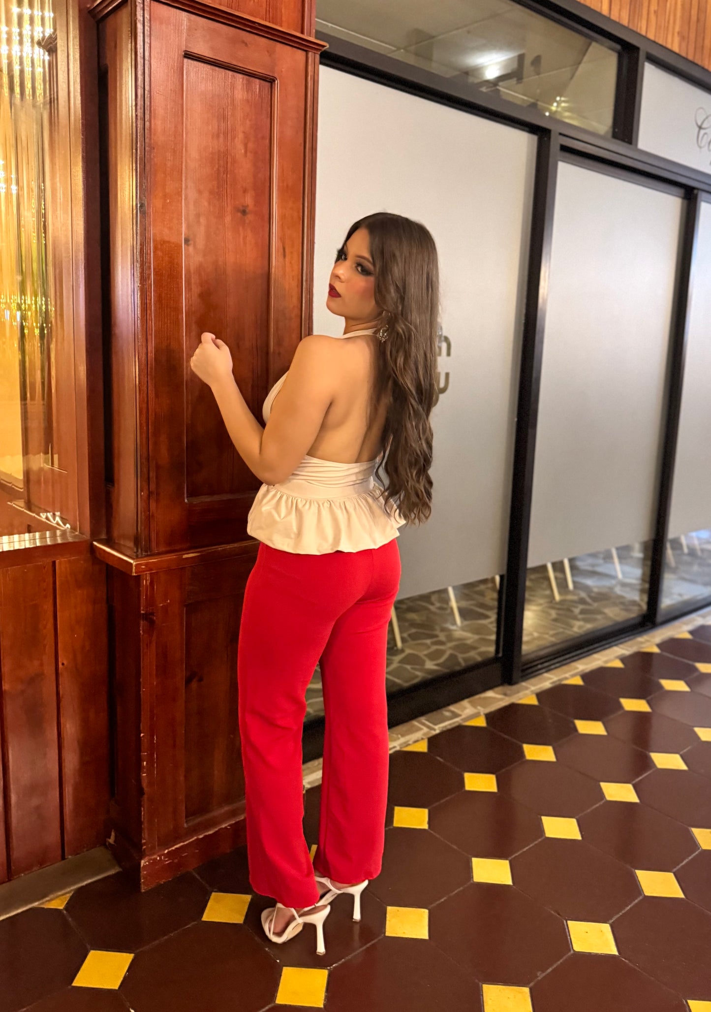 PANTALÓN TELA LINEA