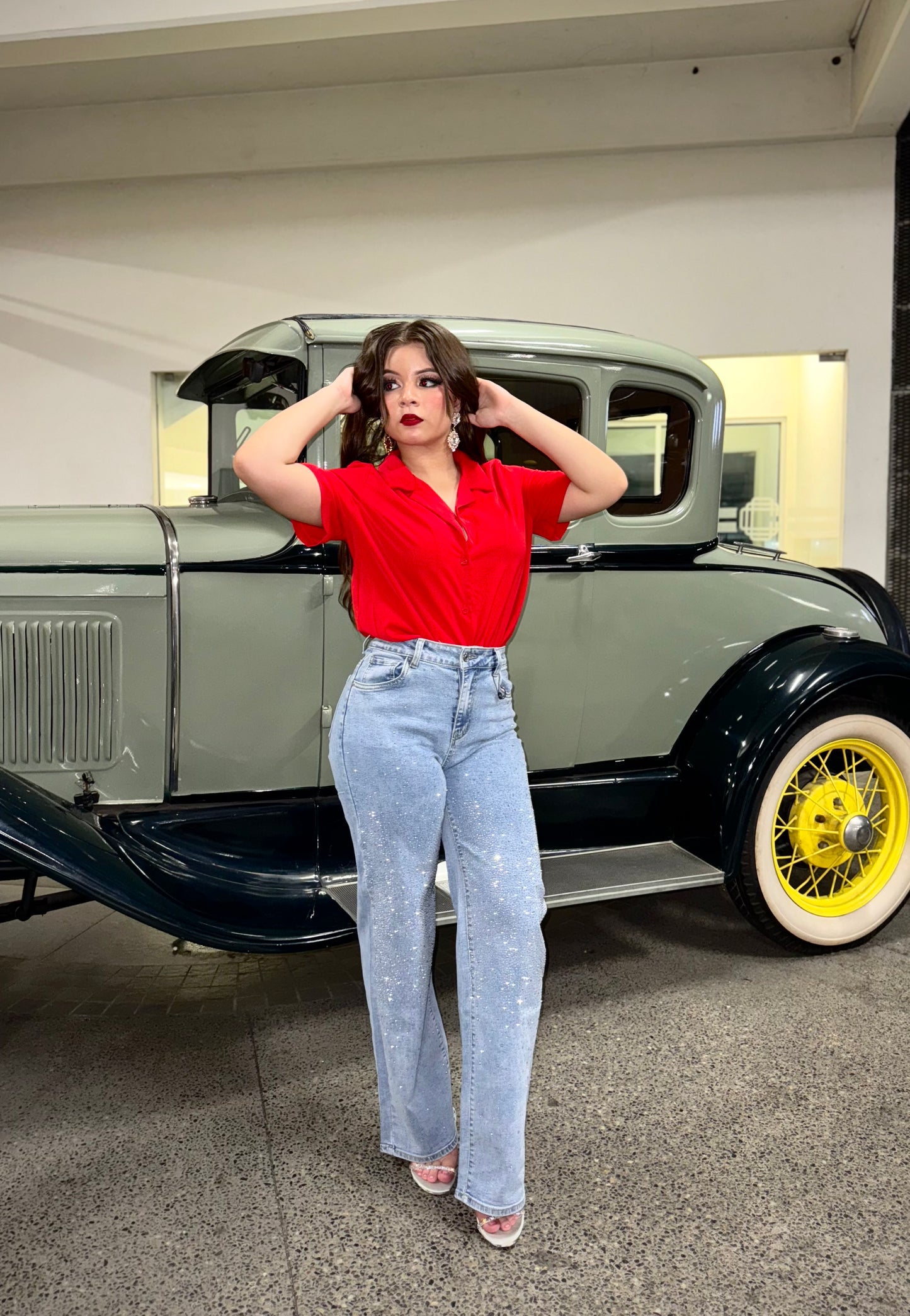 TOP BOTÓN CASUAL