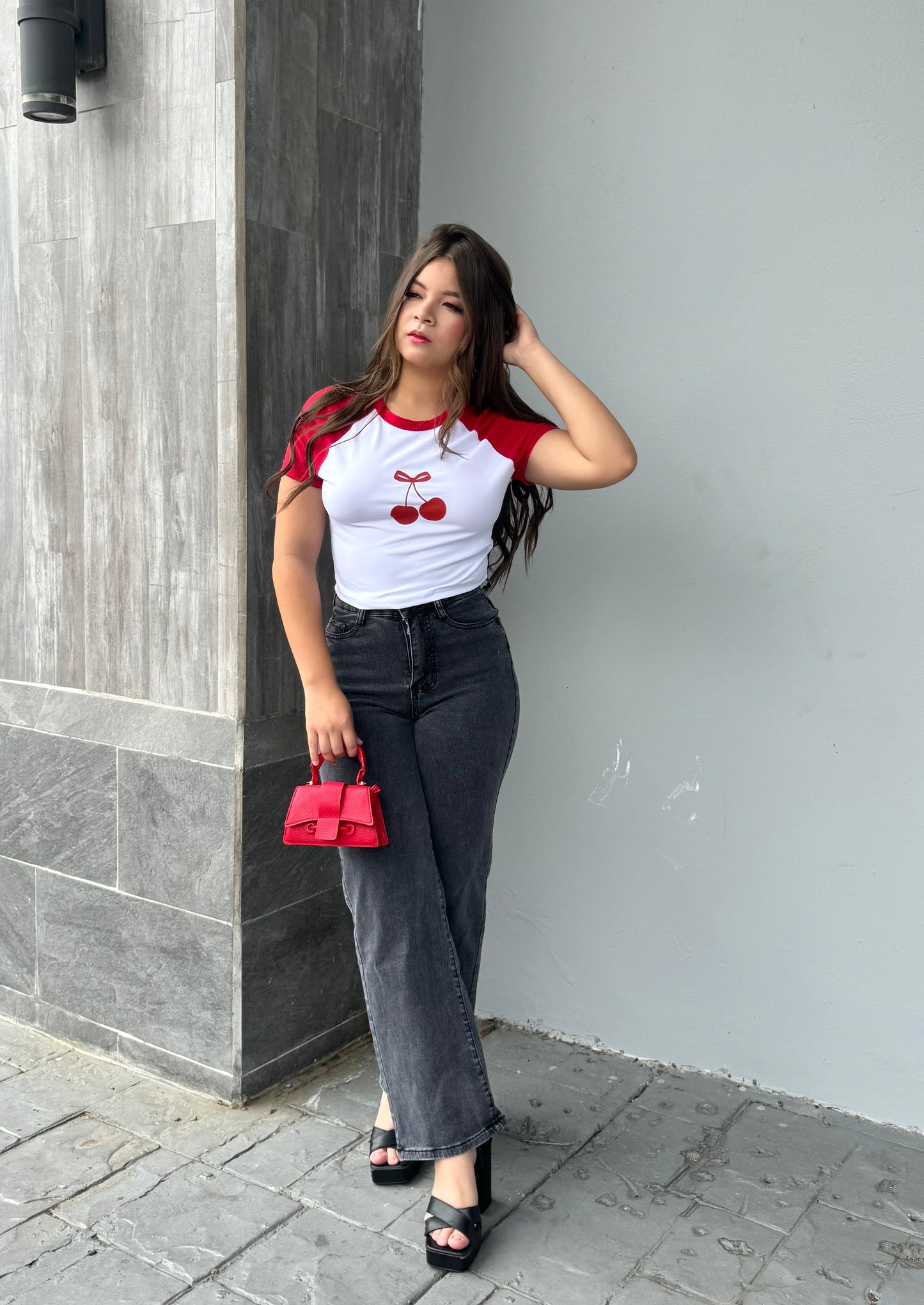 WIDE LEG GRIS RECTO