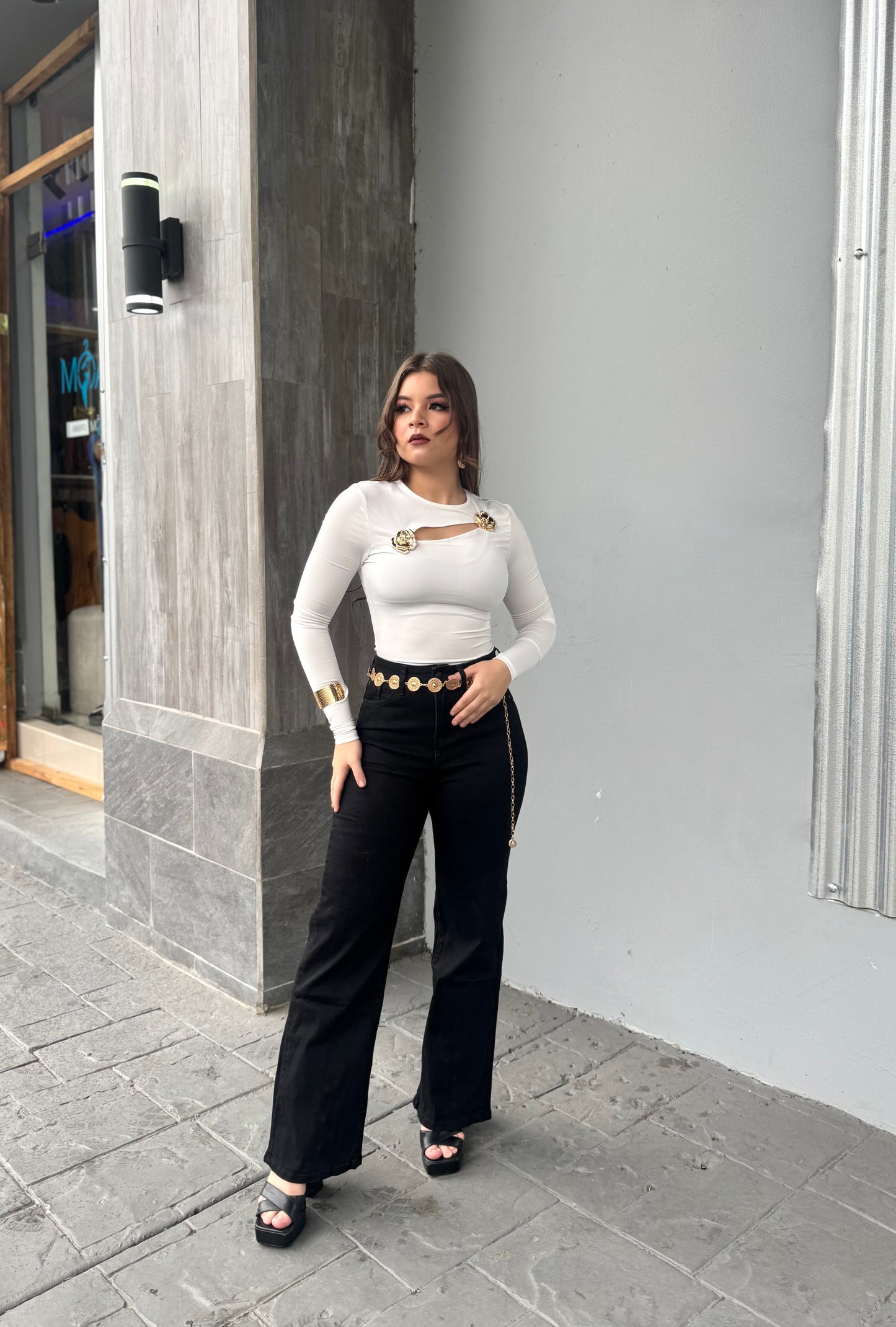 WIDE LEG ALTO