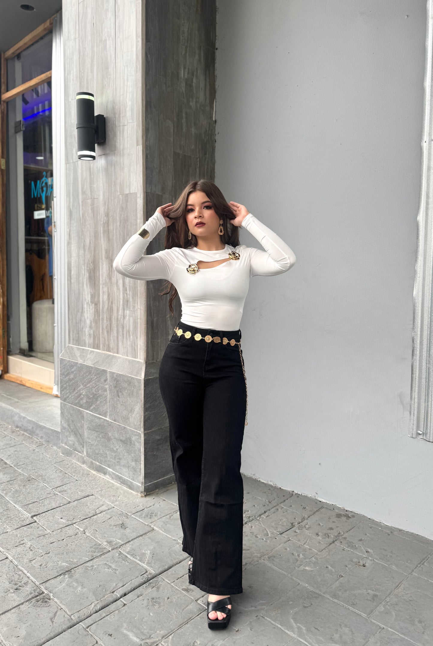 WIDE LEG ALTO
