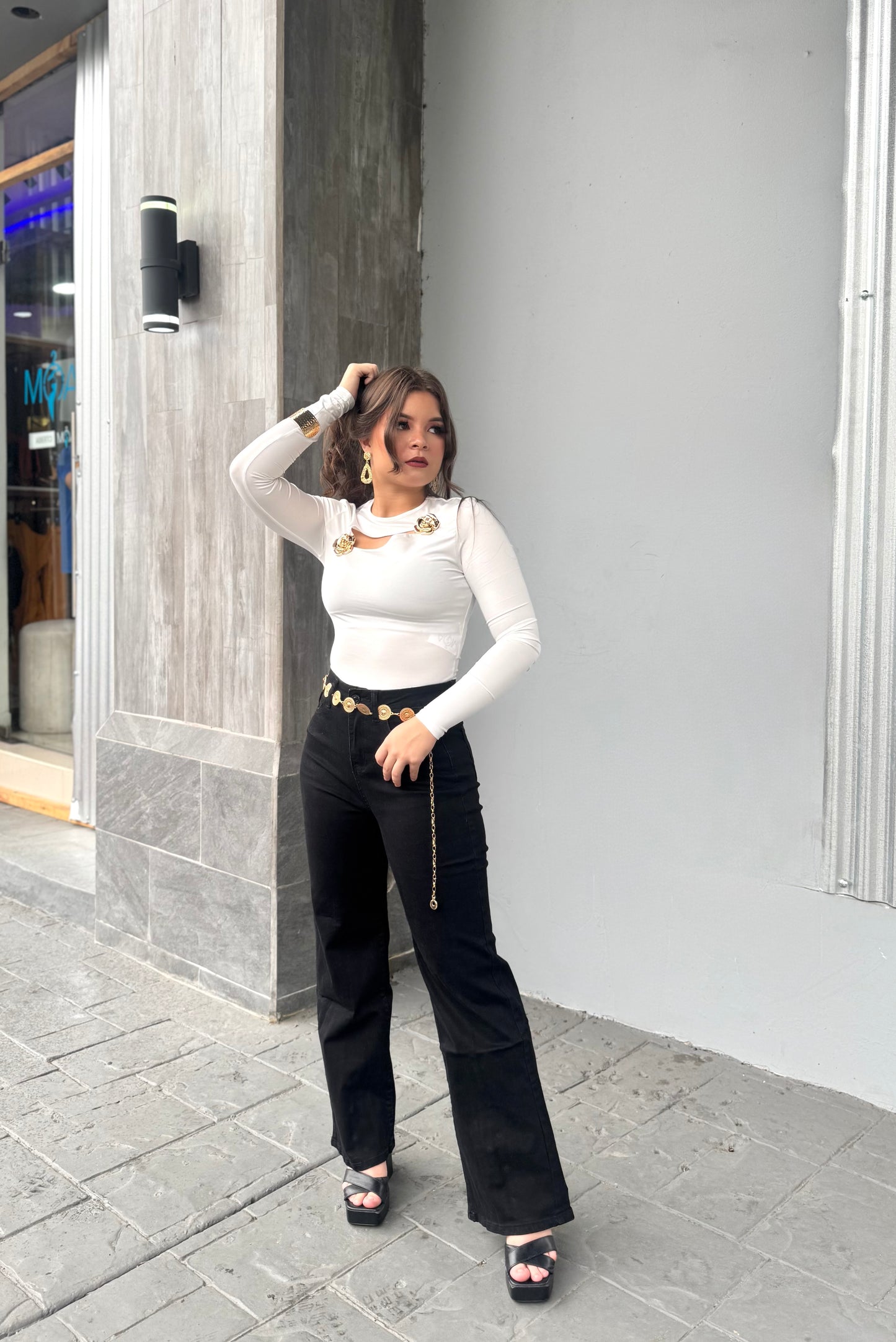 WIDE LEG ALTO