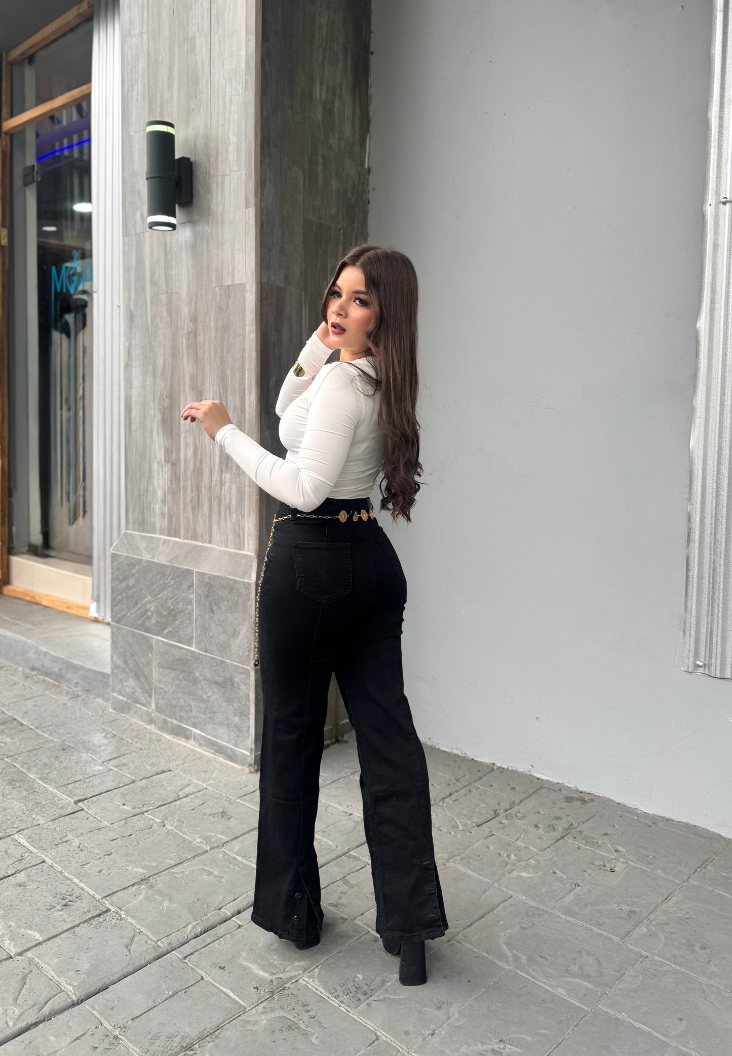 WIDE LEG ALTO